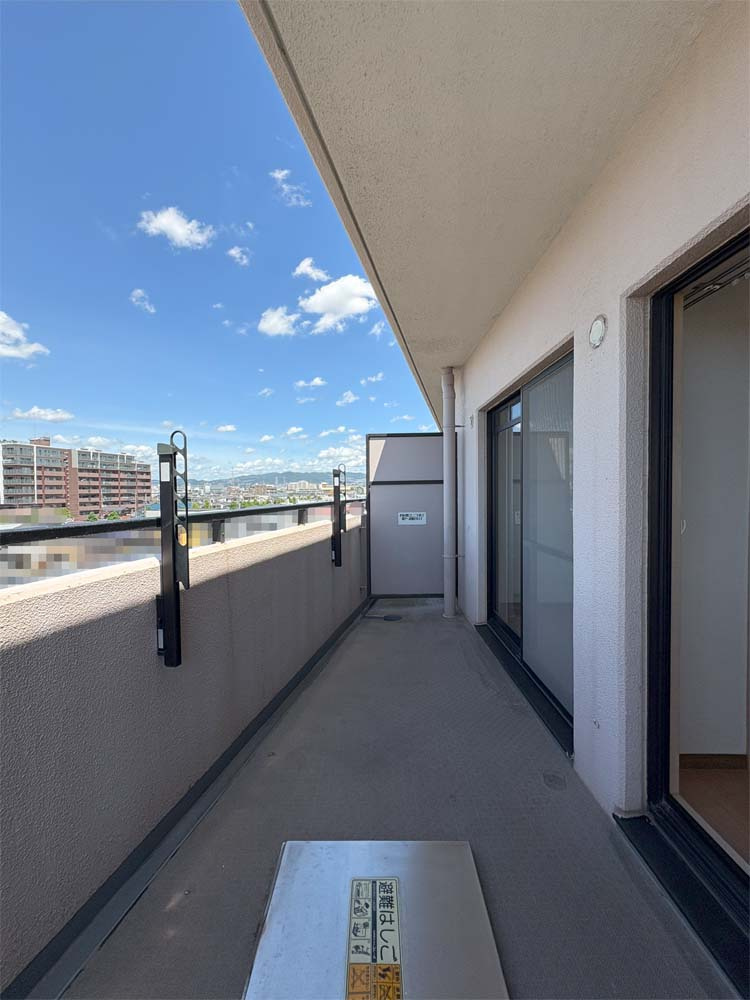 ソルディオ武庫之荘本町のバルコニー