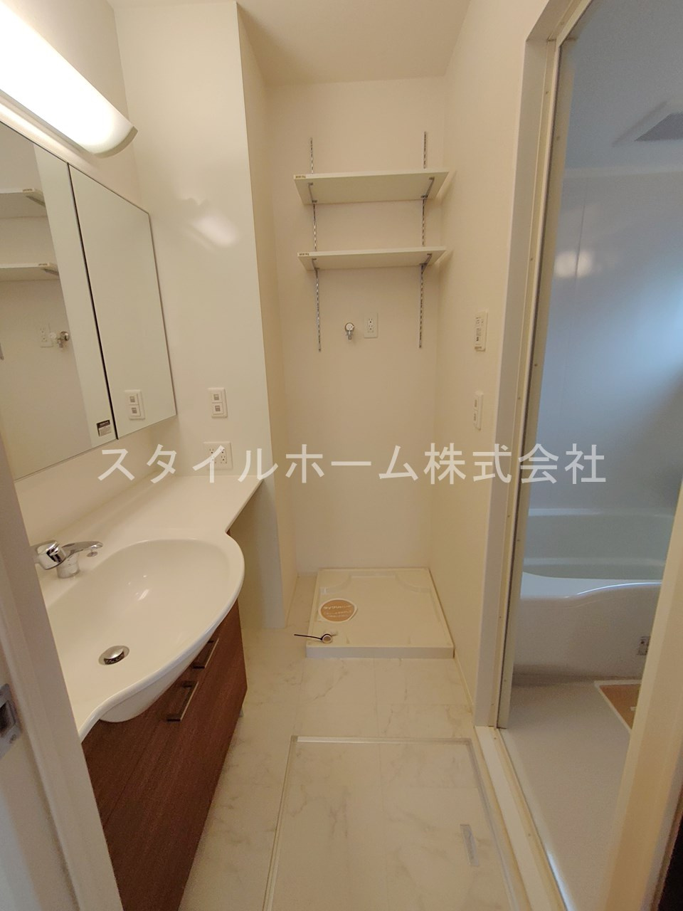 ベリーヴィレッジ C棟の洗面所|イメージ写真です。