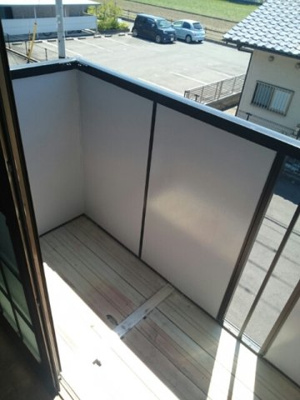 【バルコニー】 | まっちゃハウス　Ａ