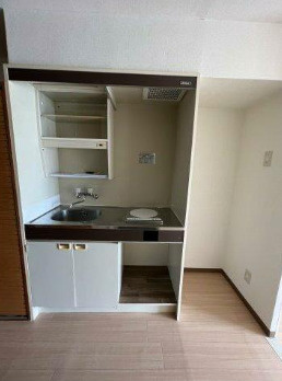 文京区大塚５丁目の賃貸マンションのキッチン
