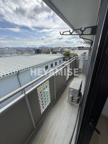 セジュール諏訪のバルコニー