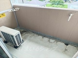 広島市安佐北区落合１丁目の賃貸マンションのバルコニー