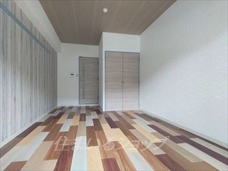 広島市安佐北区落合１丁目の賃貸マンションの寝室