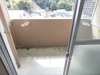 広島市安佐北区落合１丁目の賃貸マンションのバルコニー