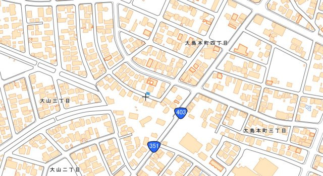 長岡市一棟アパートの地図