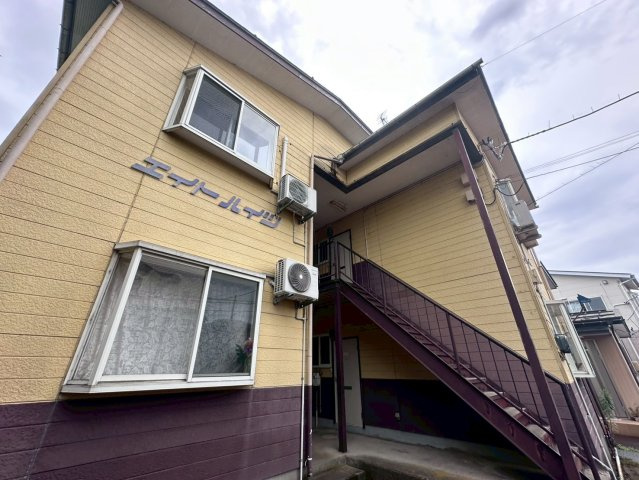 長岡市一棟アパートの外観