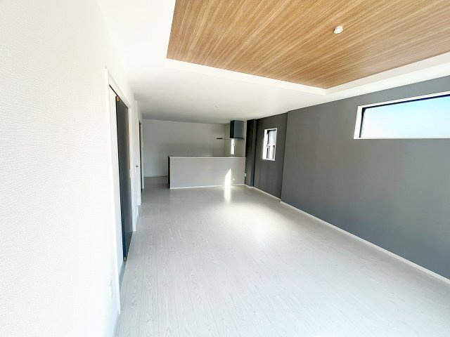 新築戸建・新築建売　郡山市静町6期　Erde　全2棟の居間・リビング