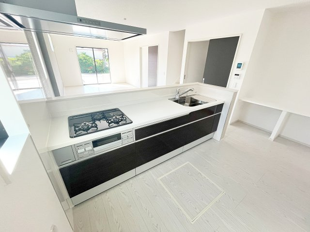 新築戸建・新築建売　郡山市静町6期　Erde　全2棟のキッチン