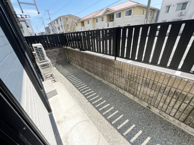 エピナール D棟のバルコニー