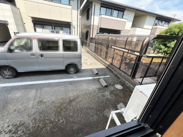 エピナール D棟のバルコニー