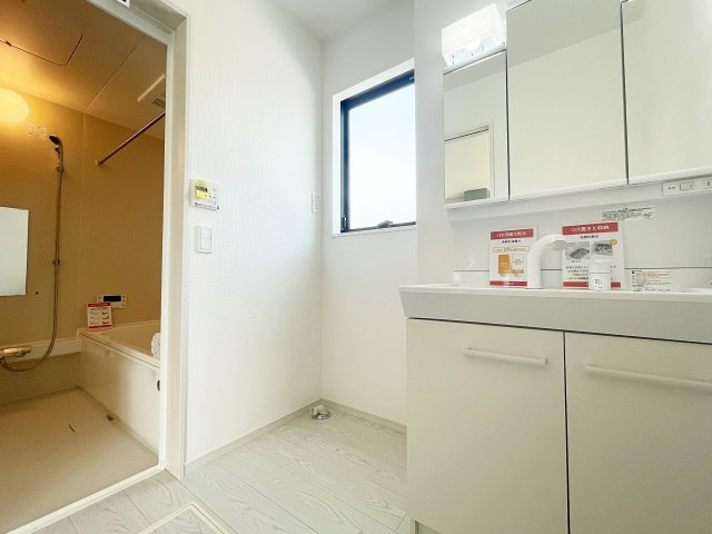 新築戸建・建売　伊達郡桑折町3期　Erde　全2棟の独立洗面台