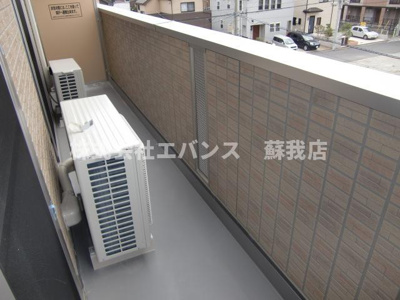 【バルコニー】 | エターナルセンチュリー伍番館 | 広々としたバルコニーです