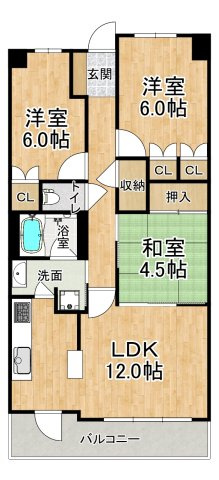 willDo西明石の間取り|※間取りが現況と異なる場合は現況を優先します※