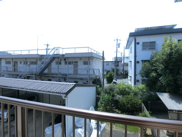 両角アパートの展望