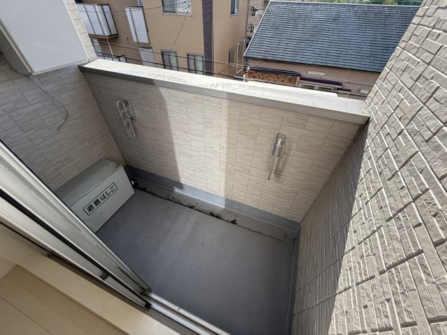 プラムハウスのバルコニー