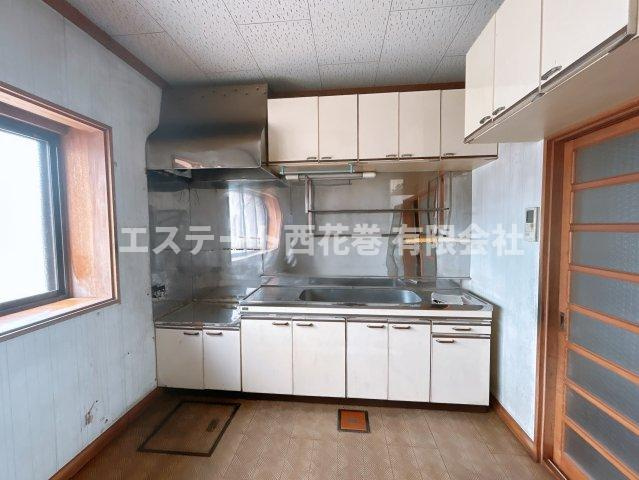 花巻市上根子字法領　土地建物のキッチン