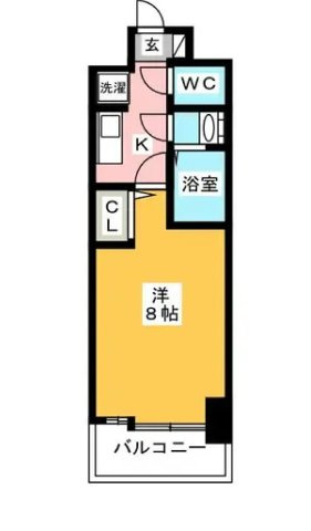【間取り】 | ピュアドームサウスイースト天神 | 現況優先。