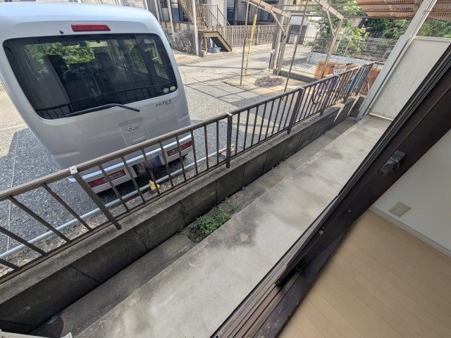 シティハイム　サンクリアのバルコニー