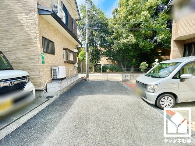 宇治市伊勢田町若林の前面道路含む現地写真