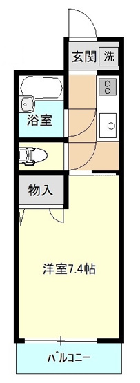 【間取り】 | ジュネス敷島