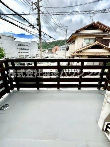 箕面5丁目戸建のバルコニー