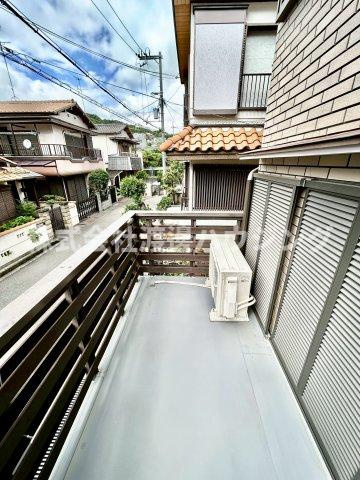 箕面5丁目戸建のバルコニー