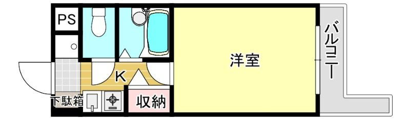 シャルム平尾の間取り