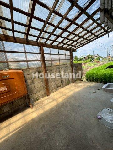 西大井戸建のバルコニー