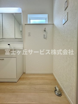 【ランドリースペース】 | 静岡市葵区竜南3丁目 2期 新築一戸建て 6号棟 | 洗濯機置き場です