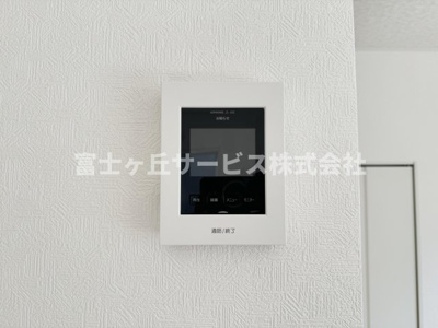 【セキュリティ】 | 静岡市葵区竜南3丁目 2期 新築一戸建て 6号棟 | 来客の際、顔が見えて安心です