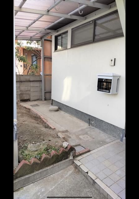 岩出市南大池戸建ての駐車場