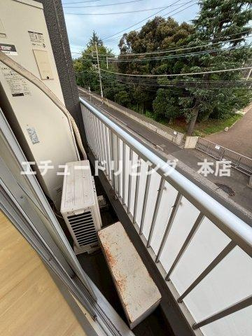 東和マンションのバルコニー