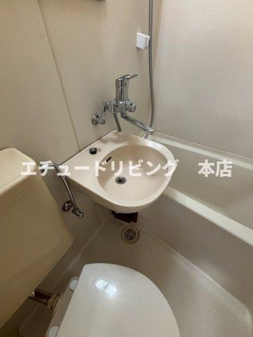 東和マンションの洗面所