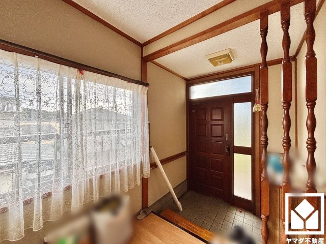 宇治市木幡南山の玄関
