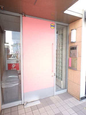 オートロック付きエントランス