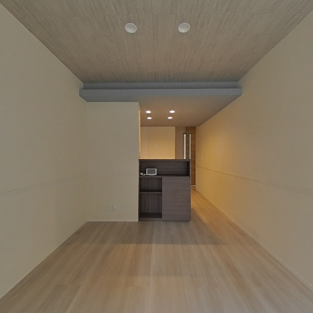 岐阜市長良井田のアパートの居間・リビング