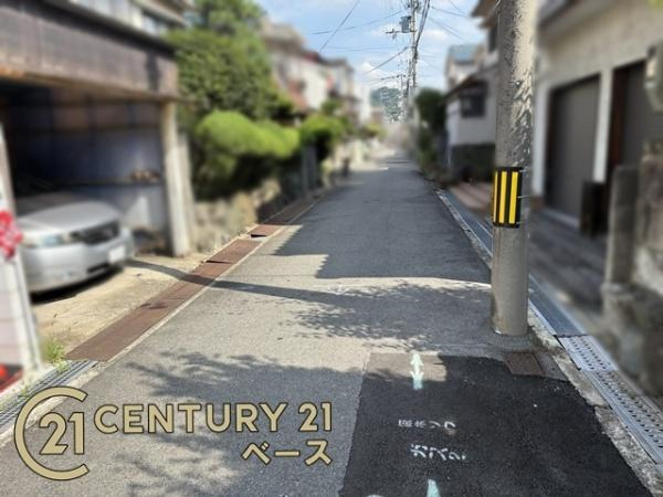 柏原市大正３丁目 ／新築一戸建の前面道路含む現地写真|■現地撮影写真■中学校まで徒歩圏内とお子様の通学も安心！