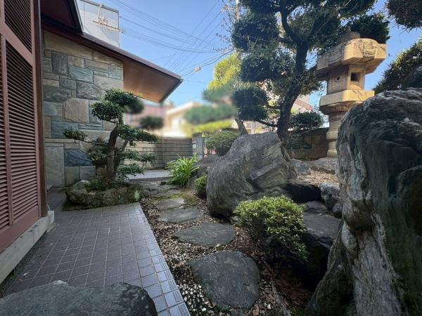 下津町下津　中古戸建の庭