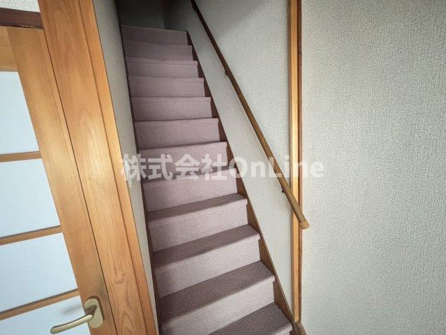 西山本町5丁目貸家２階建ての玄関