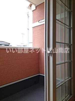 【バルコニー】 | ジェンティーレ　Ｂ