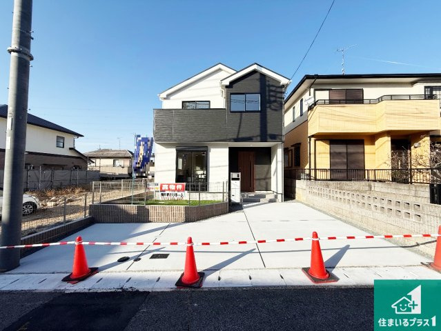 神戸市北区小倉台　第1期　新築一戸建ての外観|お客様に長く安心して住んでいだだける事にこだわった家づくり！住んでからのアフターサービスにもしっかりと取り組んでいます！