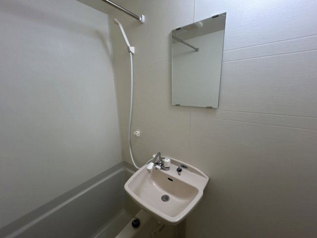 レオネクストブルーヴィラの洗面所|中はこのようになっています