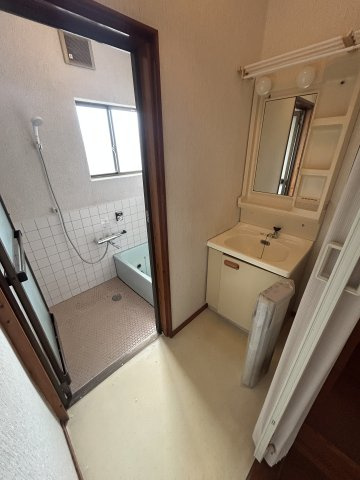 やすぎセンターハイツの洗面所