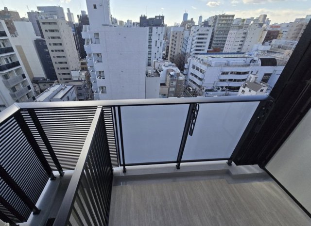 ブランシエスタ浅草雷門のバルコニー