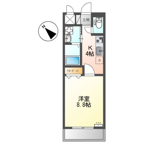 【間取り】 | ＮＨ　サンハイム | 現況優先となります。現地にて間取り・仕様等をお確かめ下さい。