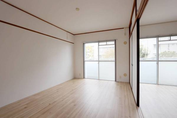 三木市志染町西自由が丘２丁目の賃貸マンションの居間・リビング|ビレッジハウスの同一物件・同一タイプの間取りの写真です