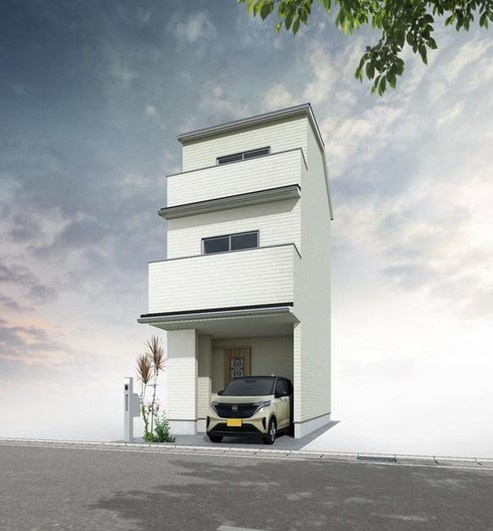 【外観パース】 | K41283-Ⅰ号地紫野