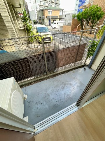エンゼルマンションのバルコニー
