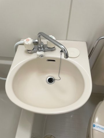 エンゼルマンションの洗面所