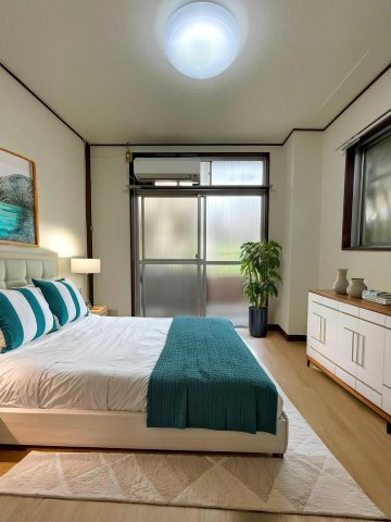 エンゼルマンションの洋室|※CG家具のため実際は家具が付きません